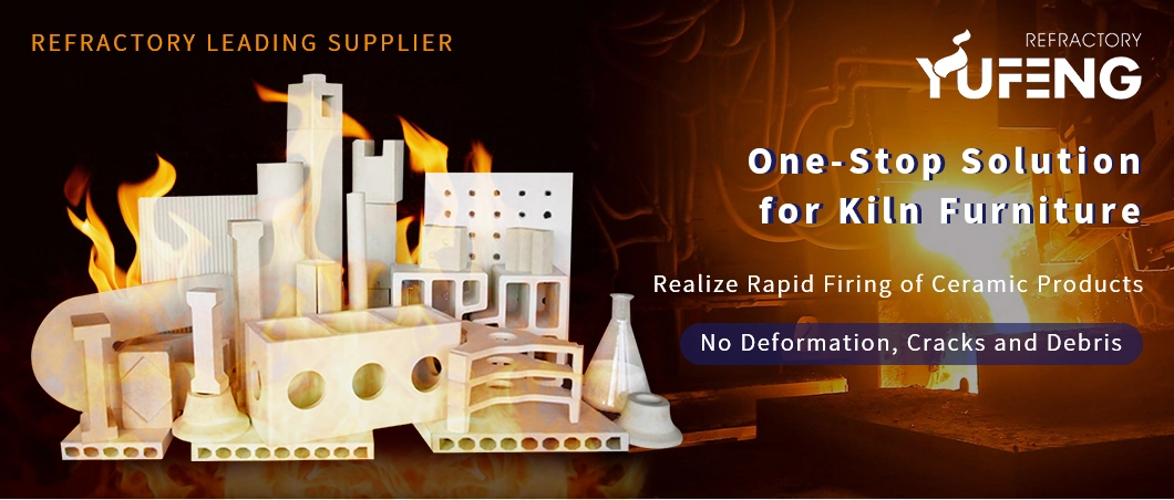 Refractory Kiln Shelf Cordierite Mullite Sanitary Ware Ceramic Setter Kiln Furniture