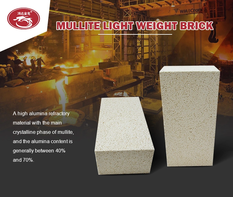 Mullit Insulating Fire Brick Jm26 Light Weight Refractory Bricks Jm23 28